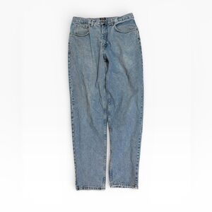 Vintage 90s B.U.M Equipment Jeans Men’s 35x34 Wash Straight Taper Made in Canada